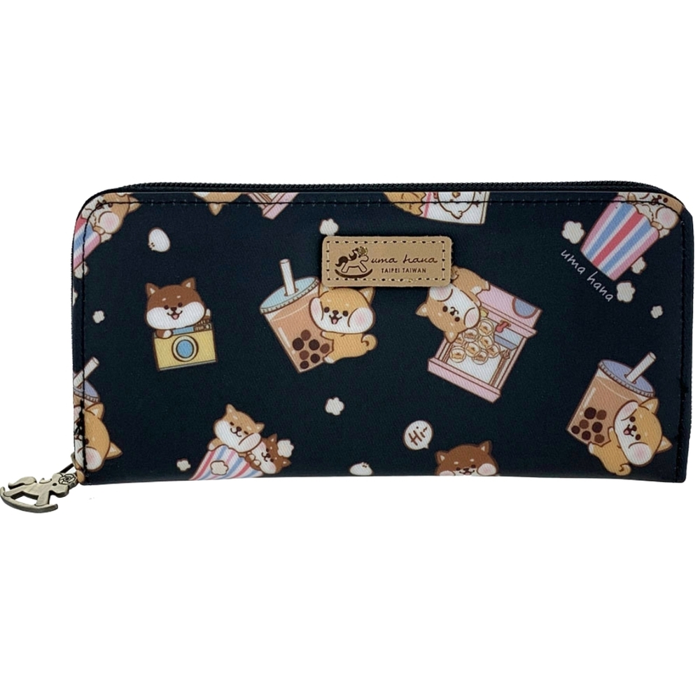 Waterproof Shiba Inu Long Wallet Fits Phone & Bills